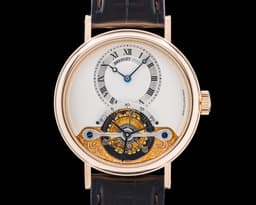 Tourbillon 3357BR 18K Rose Gold Silver Dial
