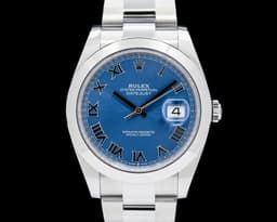 Datejust 41 SS Blue Roman Dial 2024