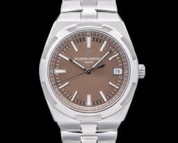 4500V Overseas Automatic SS Brown Dial RARE