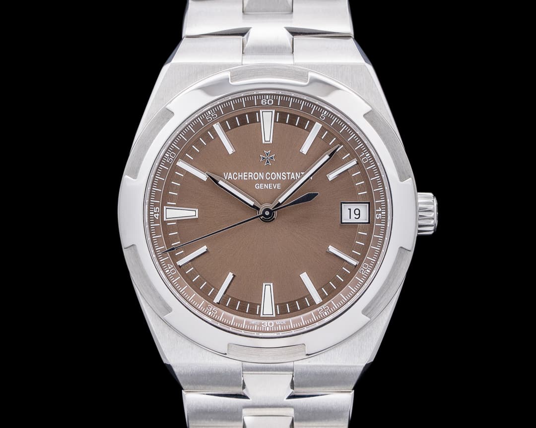 Vacheron Constantin 4500V Overseas Automatic SS Brown Dial RARE