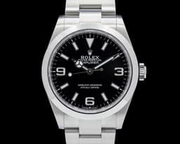 224270 Explorer I 40MM SS Black Dial 2024