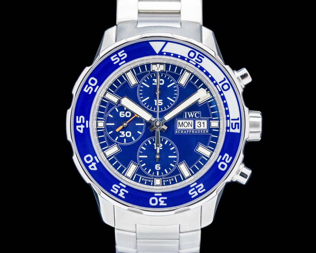 IWC Aquatimer Chronograph Automatic SS Blue Dial