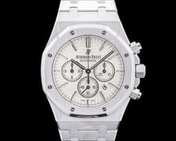 Royal Oak 26320ST Chronograph SS Silver Dial