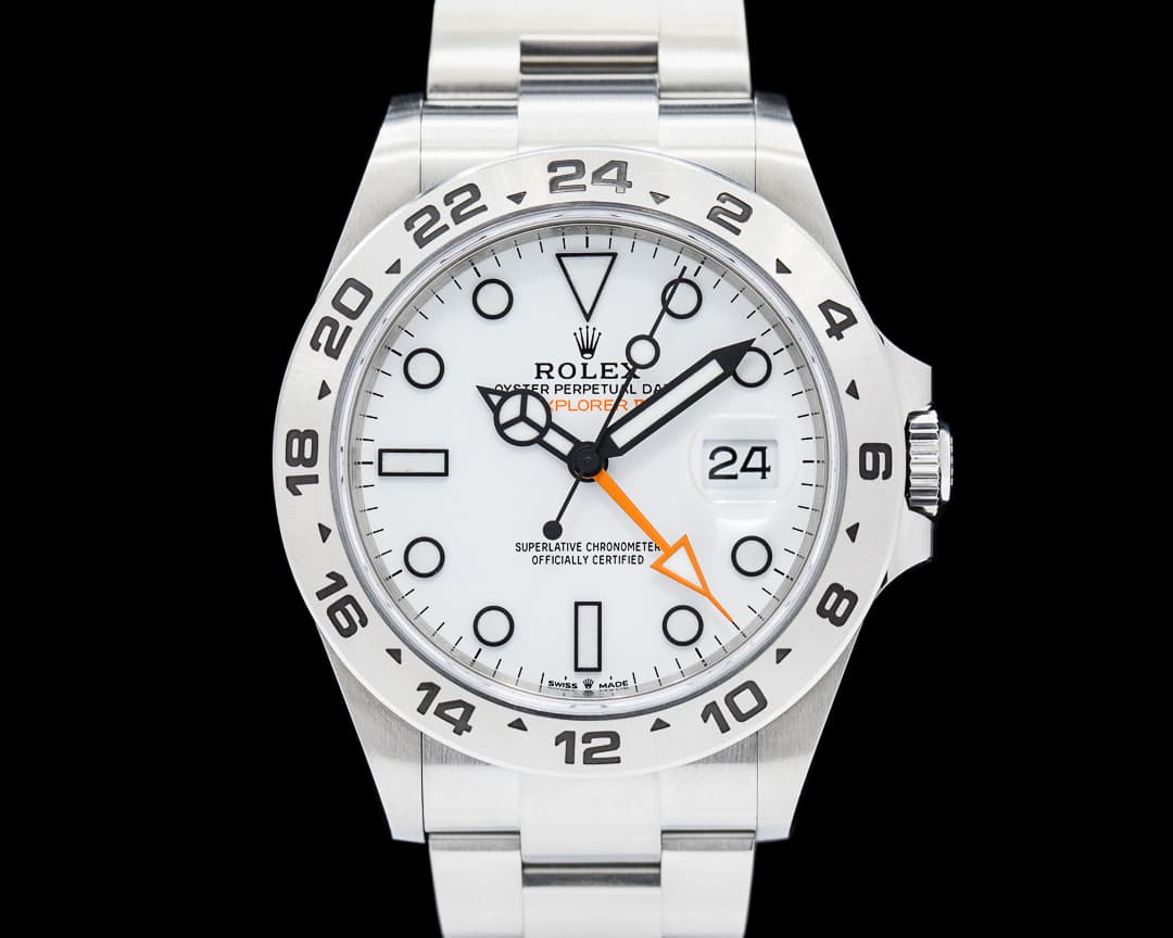 Rolex Explorer II 226570 SS White Dial