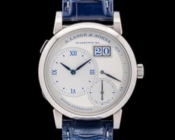 Lange 1 25th Anniversary 191.066 18K WG Half Hunter LIMITED