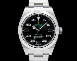 Air King 116900 SS Black Dial