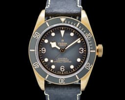 Heritage Black Bay Bronze Slate Gray Dial