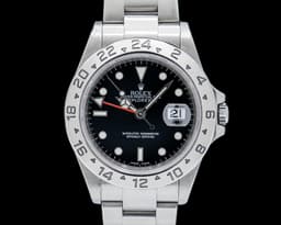 Explorer II 16570 SS Black Dial