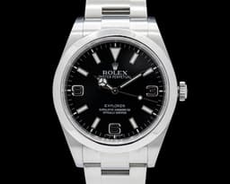 Explorer I 214270 39MM SS Black Dial