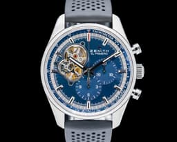 El Primero Blue Chronomaster Open Grande SS Blue Dial