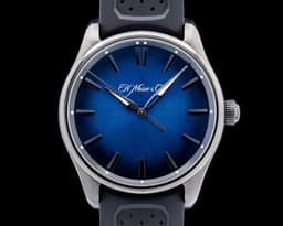 Pioneer Center Seconds SS Funky Blue Fume Dial