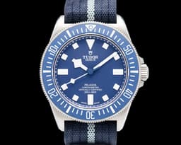 Pelagos FXD Marine Nationale Titanium Blue Dial