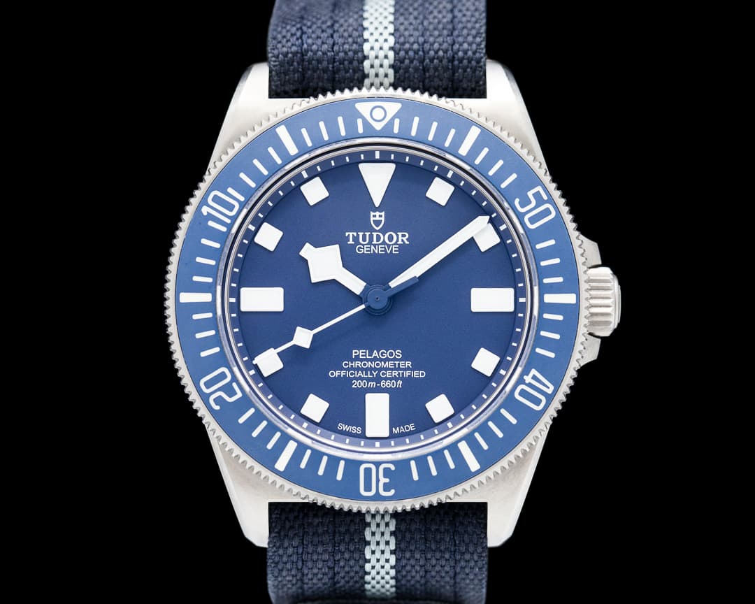 Tudor Pelagos FXD Marine Nationale Titanium Blue Dial