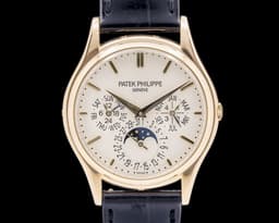 5140J Perpetual Calendar 18K Yellow Gold Silver Dial