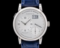 Lange 1 191.039 18K White Gold Silver Dial