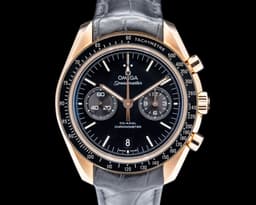 Speedmaster Moonwatch Co-Axial 18K Rose Gold Black Dial