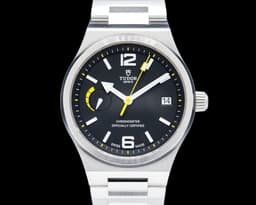91210N North Flag SS Black Dial
