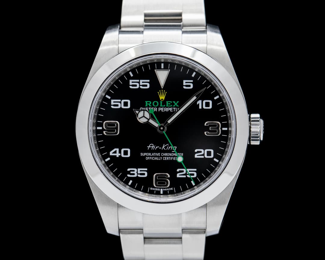 Rolex Air King 116900 Black Dial SS