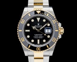 Submariner 126613LN 18K Yellow Gold / SS Black Dial