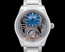 3811 Pioneer Cylindrical Tourbillon SS Skeleton Dial