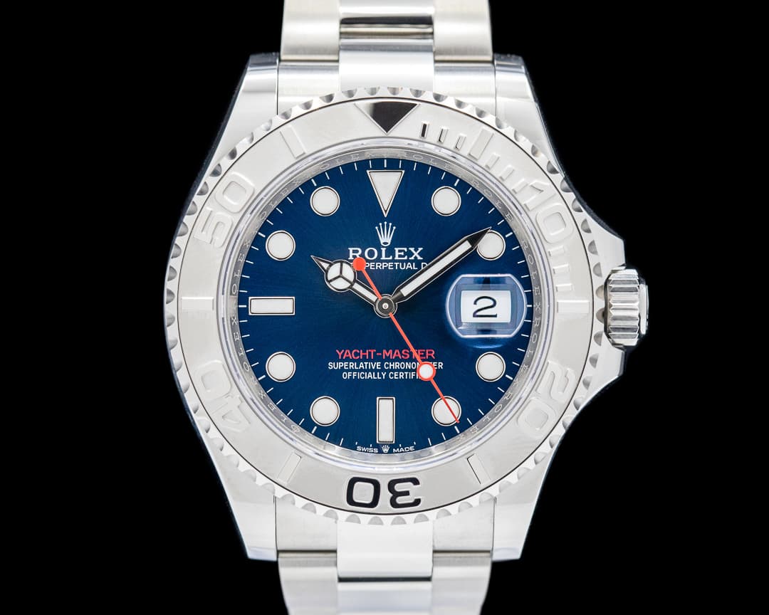 Rolex Yacht Master 126622 SS Platinum Bezel Blue Dial 2024 UNWORN