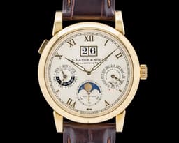 Langematik Perpetual Calendar 310.021 18K Yellow Gold
