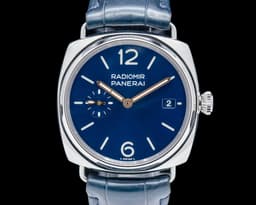 Radiomir Quaranta SS Blue Dial