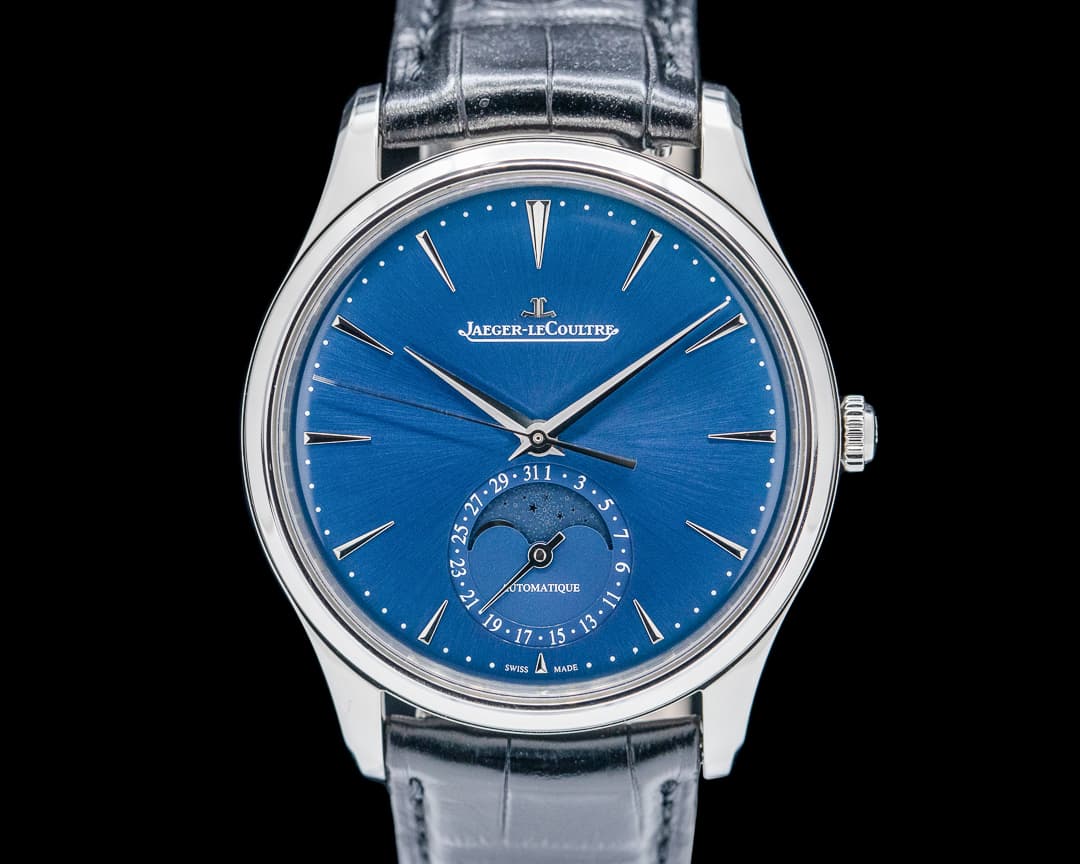 Jaeger LeCoultre Master Ultra Thin Moon SS Blue Dial 2024