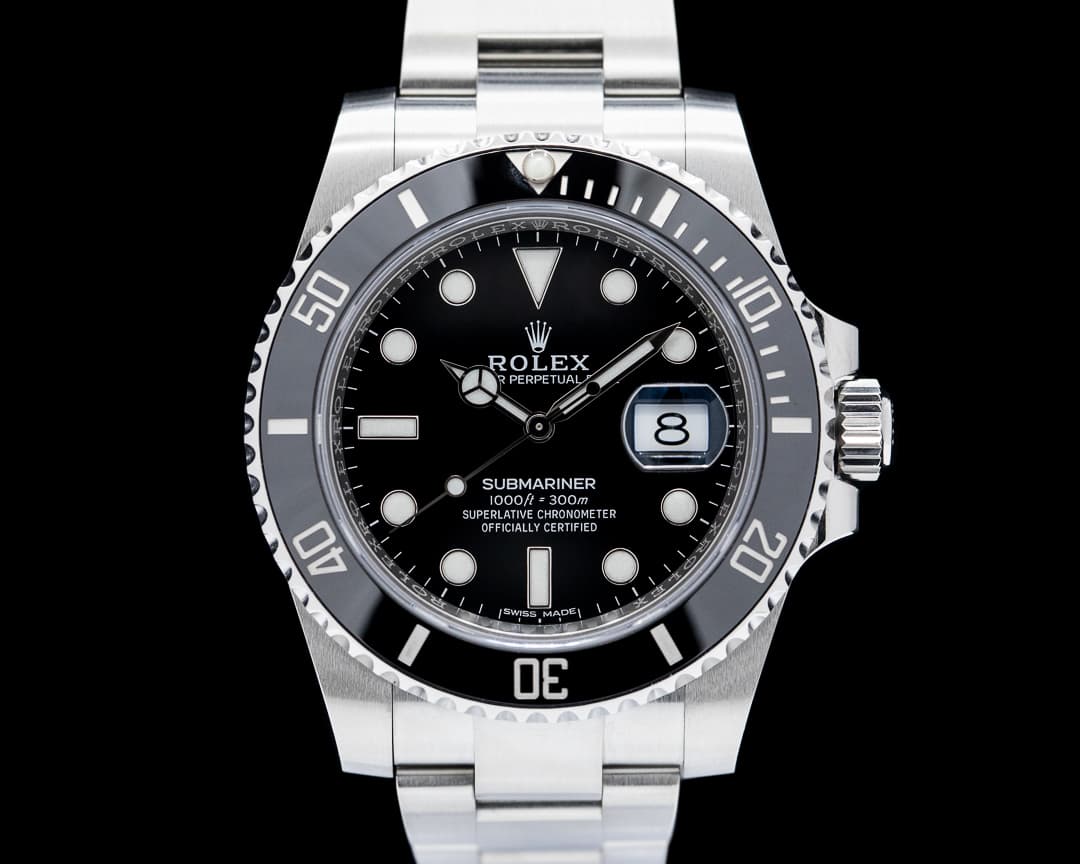 Rolex Submariner 116610LN Ceramic SS Black Dial