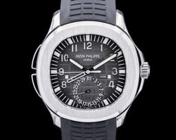 Aquanaut 5164A Travel Time SS Black Dial