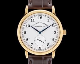 1815 18K Yellow Gold Manual Wind Silver Dial