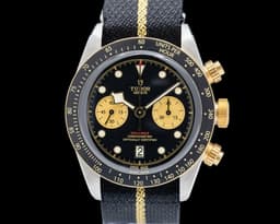 Black Bay Chronograph SS / 18K Yellow Gold Black Dial
