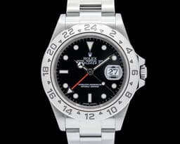 Explorer II 16570 SS Black Dial
