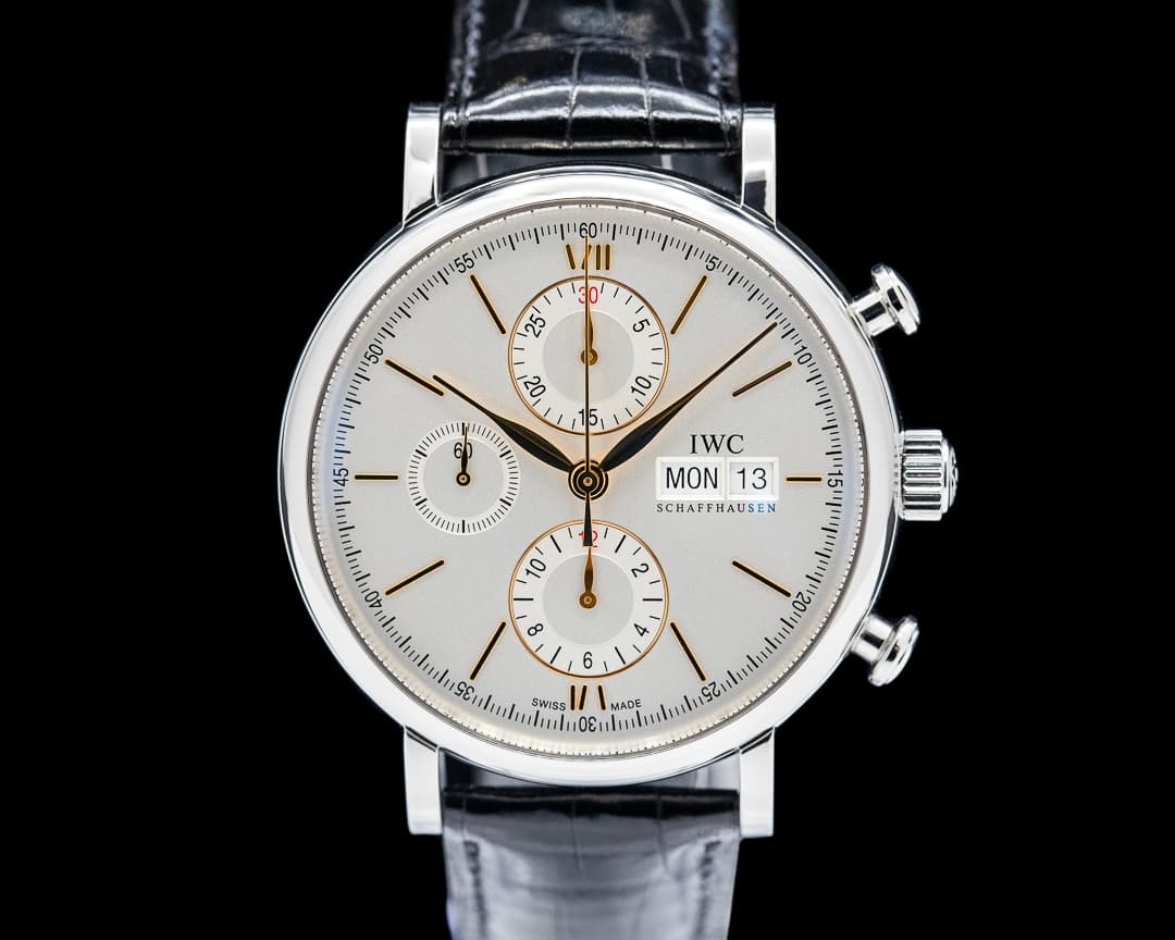 IWC Portofino Chronograph SS Silver Dial