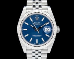 Datejust 41 Fluted Jubilee Blue Dial 2024