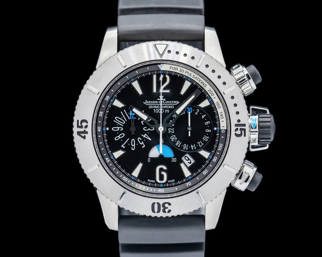 Jaeger-LeCoultre Master Compressor Diving Chronograph Titanium Black Dial