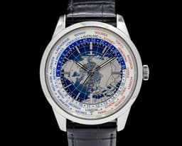 Geophysic Universal Time SS Blue Dial