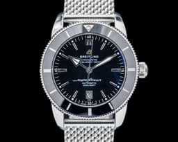 SuperOcean Heritage B20 46MM SS Black Dial