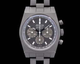 El Primero A384 Revival Shadow Titanium Black Dial 2025
