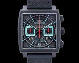 Monaco DLC Titanium Skeleton Dial