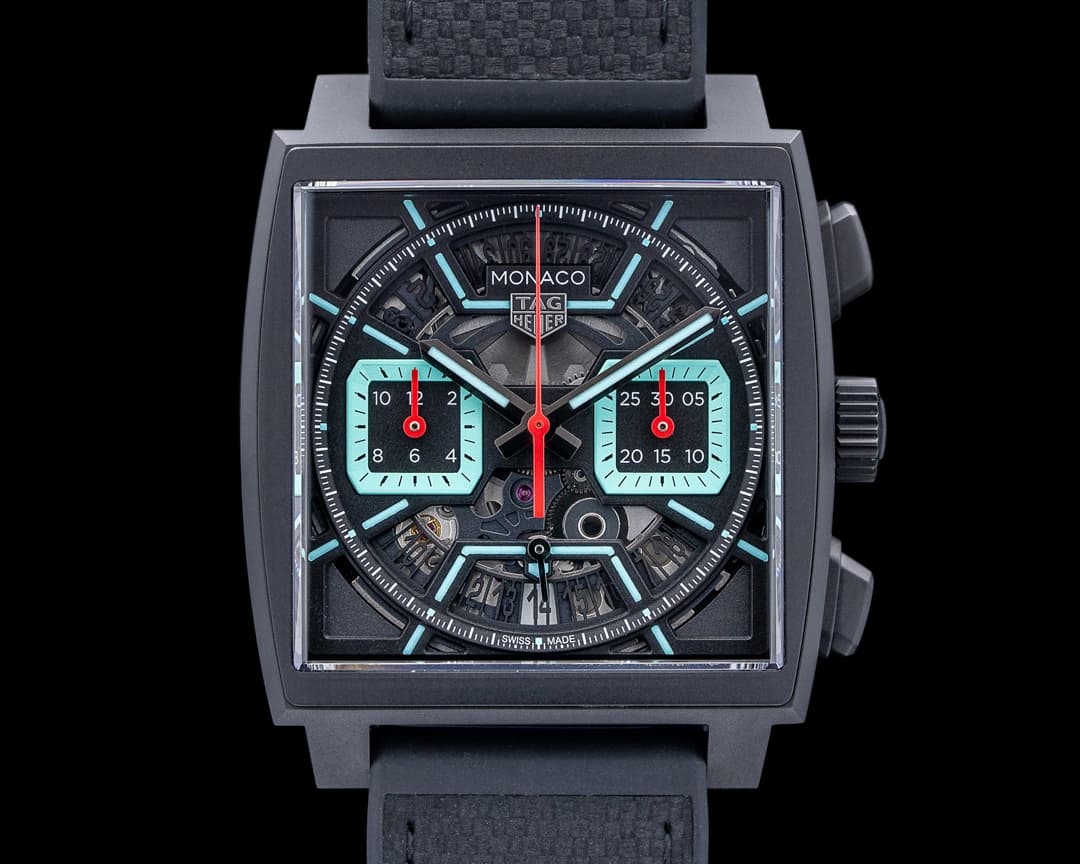TAG Heuer Monaco DLC Titanium Skeleton Dial