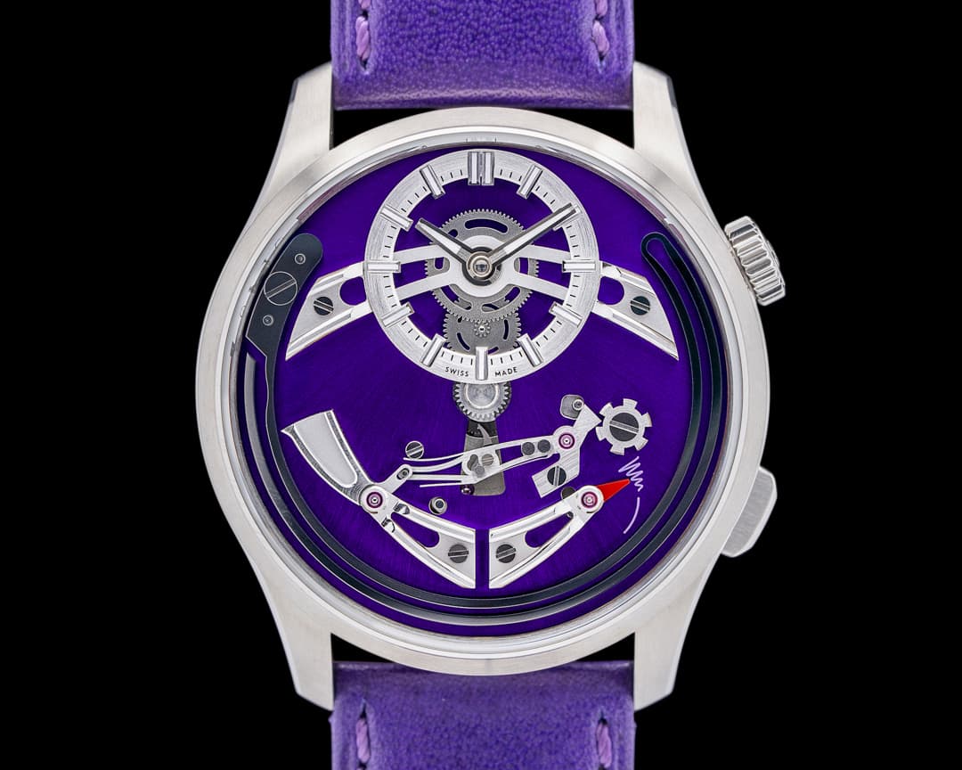 Christopher Ward C1 Bel Canto Cielo Titanium Purple Dial 2024