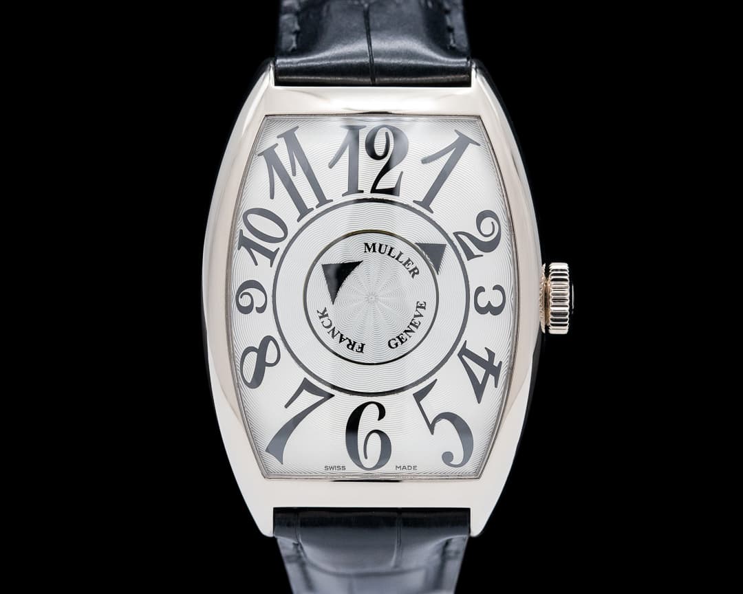 Franck Muller Cintree Curvex Double Mystery 18K White Gold