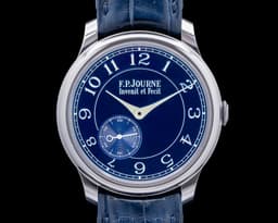 Chronometre Bleu Tantalum Blue Dial