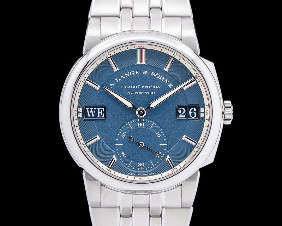 A. Lange and Sohne 363.179 Odysseus SS Blue Dial