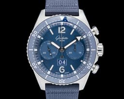 SeaQ Chronograph SS Blue Dial