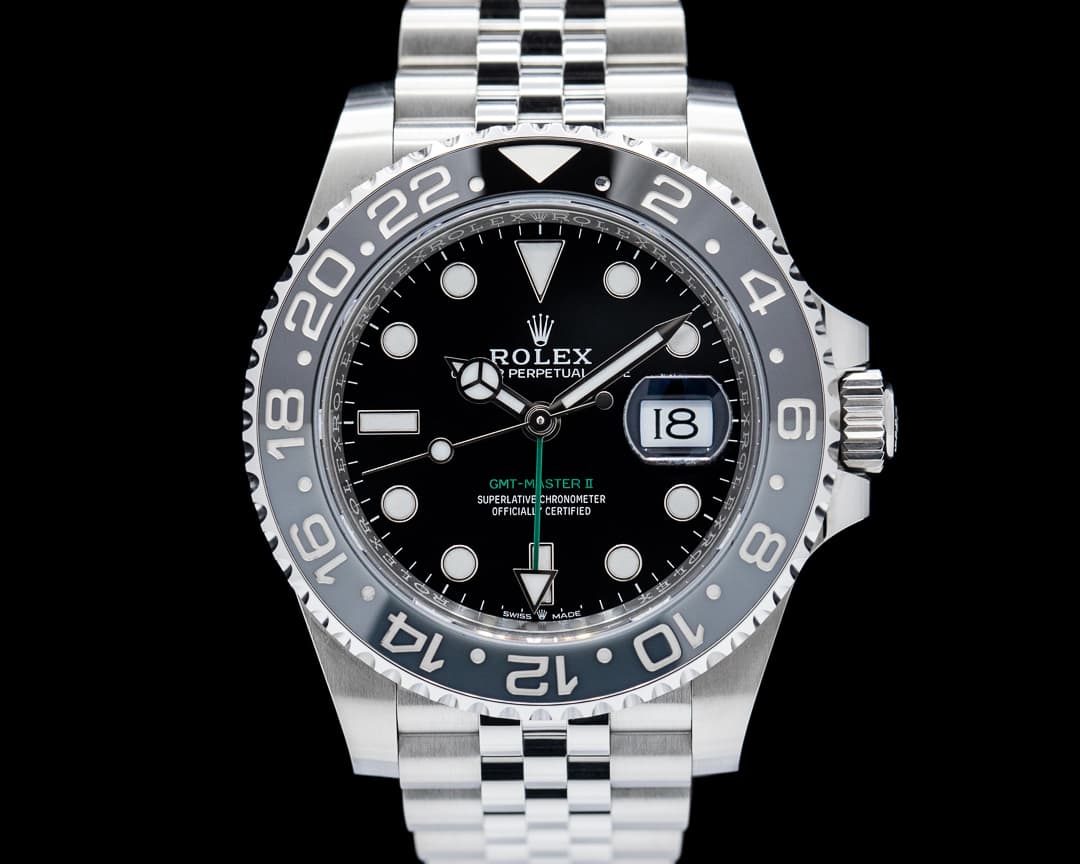 Rolex GMT Master II Ceramic 126710GRNR SS Black Dial 2025 UNWORN
