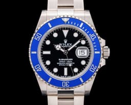 126619 Submariner Date 18K White Gold Blue Bezel 2024