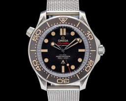 Seamaster 300M 007 Co-Axial Master Chronometer Titanium Black Dial