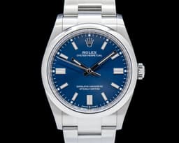 126000 Oyster Perpetual SS Blue Dial